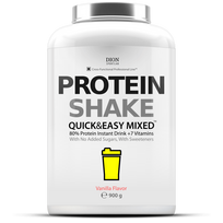 protein sokoladas - DION SPORTLAB Baltymų kokteilis PROTEIN SHAKE, šokolado skonio, 900 g - 2 nuotrauka