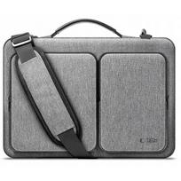 laptop dekl - Tech-Protect Defender Bag 13-14" Crayon Grey - 1 nuotrauka