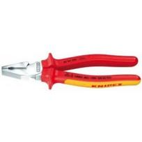 knipex pliers - Kombinuotos didelės svertinės jėgos replės KNIPEX 0206, 200mm - 1 nuotrauka