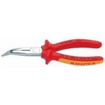 reples knipex elektrikui - Replės prailgintomis lenktomis žiaunomis elektrikams KNIPEX 2526 - 1 nuotrauka