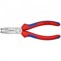 Laidų kirpimo-nužievinimo replės KNIPEX