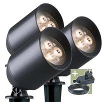 Įsmeigiamas lauko šviestuvas Ludeco Stig, 1.5W, LED, IP44, juodas, 9.5 cm x 10 cm