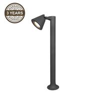 Pastatomas lauko šviestuvas Domoletti Robby YZ19193-H, 35W, GU10, IP44, juodas, 10 cm x 100 cm