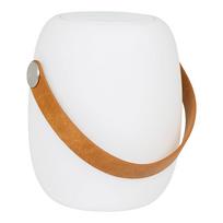 Lauko stalo šviestuvas House Nordic Cardiff, LED, IP44, baltas, 18 cm x 21 cm