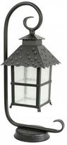 Pastatomas lauko šviestuvas Su-Ma Cadiz K 4011/1/Z, 60W, E27, IP43, juodas, 18.5 cm x 53 cm