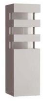 Pastatomas lauko šviestuvas Su-Ma Rado 3, 18W, E27, IP54, baltas, 8 cm x 25 cm