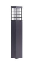 Pastatomas lauko šviestuvas Su-Ma Rado II 2, 18W, E27, IP54, tamsiai pilka, 8 cm x 50 cm