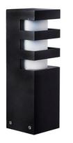Pastatomas lauko šviestuvas Su-Ma Rado 3, 18W, E27, IP54, juodas, 8 cm x 25 cm