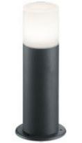 Pastatomas lauko šviestuvas Trio Hoosic Pole, 28W, E27, IP44, baltas, 12 cm x 30 cm