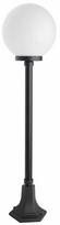 Pastatomas lauko šviestuvas Su-Ma Kule Classic, 60W, E27, IP43, juodas, 25 cm x 103 cm