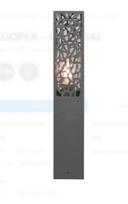 Pastatomas lauko šviestuvas Trio Cooper, 40W, E27, IP44, antracito, 10 cm x 60 cm