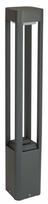 Pastatomas lauko šviestuvas Su-Ma Fan FKW-800, 11W, G53, IP54, pilkas, 12 cm x 80 cm