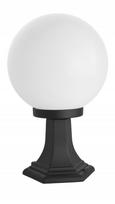 Pastatomas lauko šviestuvas Su-Ma Kule Classic, 60W, E27, IP43, juodas, 25 cm x 41 cm
