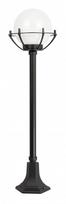 Pastatomas lauko šviestuvas Su-Ma Kule 200, 60W, E27, IP43, juodas, 25 cm x 102 cm