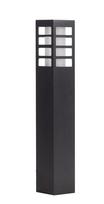 Pastatomas lauko šviestuvas Su-Ma Rado III 2, 18W, E27, IP54, juodas, 8 cm x 50 cm