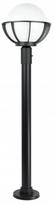 Pastatomas lauko šviestuvas Su-Ma Kule, 60W, E27, IP43, juodas, 30 cm x 130 cm