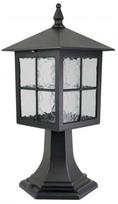 Pastatomas lauko šviestuvas Su-Ma Wenecja, 60W, E27, IP43, juodas, 18.5 cm x 45 cm