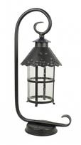 Pastatomas lauko šviestuvas Su-Ma Toledo, 100W, E27, IP23, juodas, 18.6 cm x 54 cm