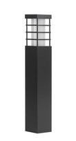Pastatomas lauko šviestuvas Su-Ma Rado II 2, 18W, E27, IP54, juodas, 8 cm x 50 cm