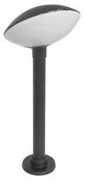 Pastatomas lauko šviestuvas Su-Ma Tao 2, 100W, E27, IP55, juodas, 35 cm x 124 cm