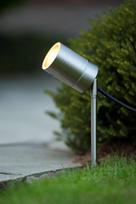 Įsmeigiamas lauko šviestuvas Lucide Arne-Led, 5W, GU10, IP44, chromo, 6.3 cm x 36 cm