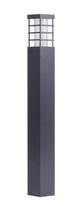 Pastatomas lauko šviestuvas Su-Ma Rado II 1, 18W, E27, IP54, tamsiai pilka, 8 cm x 75 cm