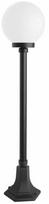 Pastatomas lauko šviestuvas Su-Ma Kule Classic, 60W, E27, IP43, juodas, 20 cm x 98 cm