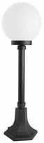 Pastatomas lauko šviestuvas Su-Ma Kule Classic, 60W, E27, IP43, juodas, 20 cm x 68 cm