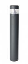 Pastatomas lauko šviestuvas Su-Ma Barel, 23W, LED, IP65, pilkas, 16 cm x 98 cm