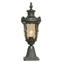 Pastatomas lauko šviestuvas Elstead Lighting Philadelphia, 100W, E27, IP44, bronzos/juodas, 19 cm x 54 cm