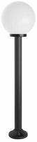 Pastatomas lauko šviestuvas Su-Ma Kule, 60W, E27, IP43, juodas, 25 cm x 125 cm