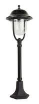 Pastatomas lauko šviestuvas Su-Ma Prince, 60W, E27, IP43, juodas, 25 cm x 87 cm