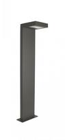 Pastatomas lauko šviestuvas Su-Ma Karo, 10W, LED, IP54, pilkas, 10 cm x 58 cm