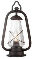 Pastatomas lauko šviestuvas Elstead Lighting Miners, 60W, E27, IP44, bronzos, 20 cm x 37 cm