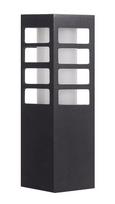 Pastatomas lauko šviestuvas Su-Ma Rado III 3, 18W, E27, IP54, juodas, 8 cm x 25 cm