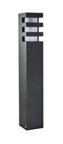 Pastatomas lauko šviestuvas Su-Ma Rado 2, 18W, E27, IP54, juodas, 8 cm x 50 cm