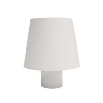 Lauko stalo šviestuvas CristalRecord, 3.5W, LED, IP54, baltas, 10 cm x 13 cm