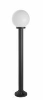 Pastatomas lauko šviestuvas Su-Ma Kule K, 60W, E27, IP43, juodas, 20 cm x 120 cm
