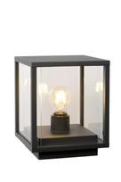 Lauko stalo šviestuvas Lucide Claire 27883/25/30, 15W, E27, IP54, juodas, 20 cm x 24.5 cm