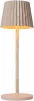 Lauko stalo šviestuvas Lucide Justine, 2W, LED, IP54, kreminė, 13.5 cm x 38 cm