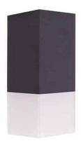 Sieninis lauko šviestuvas Su-Ma Cube Max, 20W, E27, IP44, juodas, 8 cm x 20.5 cm
