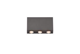 Sieninis lauko šviestuvas Trio Clyde, 3W, LED, IP54, antracito, 14 cm x 8 cm