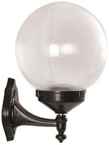 Sieninis lauko šviestuvas Opviq BAP-68160-BSY-M2, 60W, E27, IP65, juodas, 30 cm x 35 cm