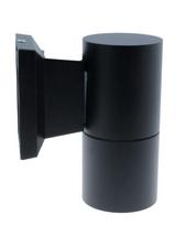 Sieninis lauko šviestuvas CristalRecord, GU10, IP44, juodas, 6.4 cm x 13.4 cm