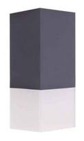 Sieninis lauko šviestuvas Su-Ma Cubes, 20W, E27, IP44, tamsiai pilka, 8 cm x 20.5 cm