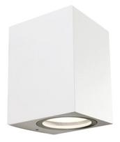 Sieninis lauko šviestuvas CristalRecord Confo, GU10, IP44, baltas, 6.8 cm x 10 cm