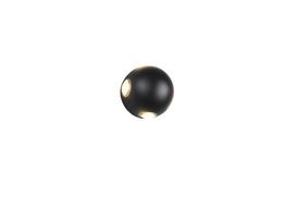 Sieninis lauko šviestuvas Trio Avisio 246760432, 2W, LED, IP54, juodas, 10.5 cm x 7.5 cm