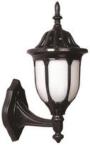 Sieninis lauko šviestuvas Opviq BAP-68178-BSY, 60W, E27, IP65, juodas, 23 cm x 36 cm