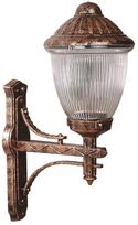 Sieninis lauko šviestuvas Opviq BAP-68210-BKR, 60W, E27, IP65, rudas, 35 cm x 50 cm
