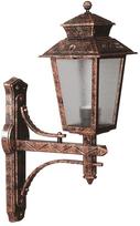 Sieninis lauko šviestuvas Opviq BAP-68211-BKR, 60W, E27, IP65, rudas, 30 cm x 60 cm